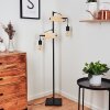 Hautahi Golvlampa, Golvlampa Grått, Trä ljus, 2-ljuskällor