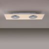 Leuchten Direkt FLAR-AIR LED Vit, 1-ljuskällor, Fjärrkontroll