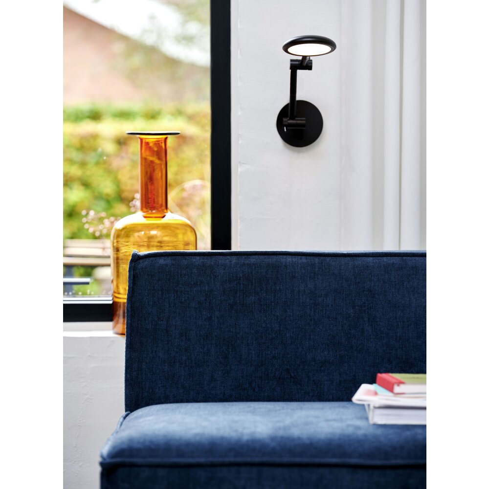 Nordlux BEND Vägglampa LED Svart, 1-ljuskällor main product photo
