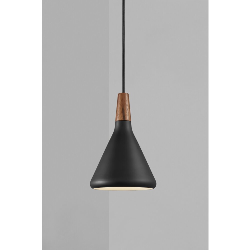 Design For The People by Nordlux NORI Pendellampa Brun, Svart, 1-ljuskällor main product photo