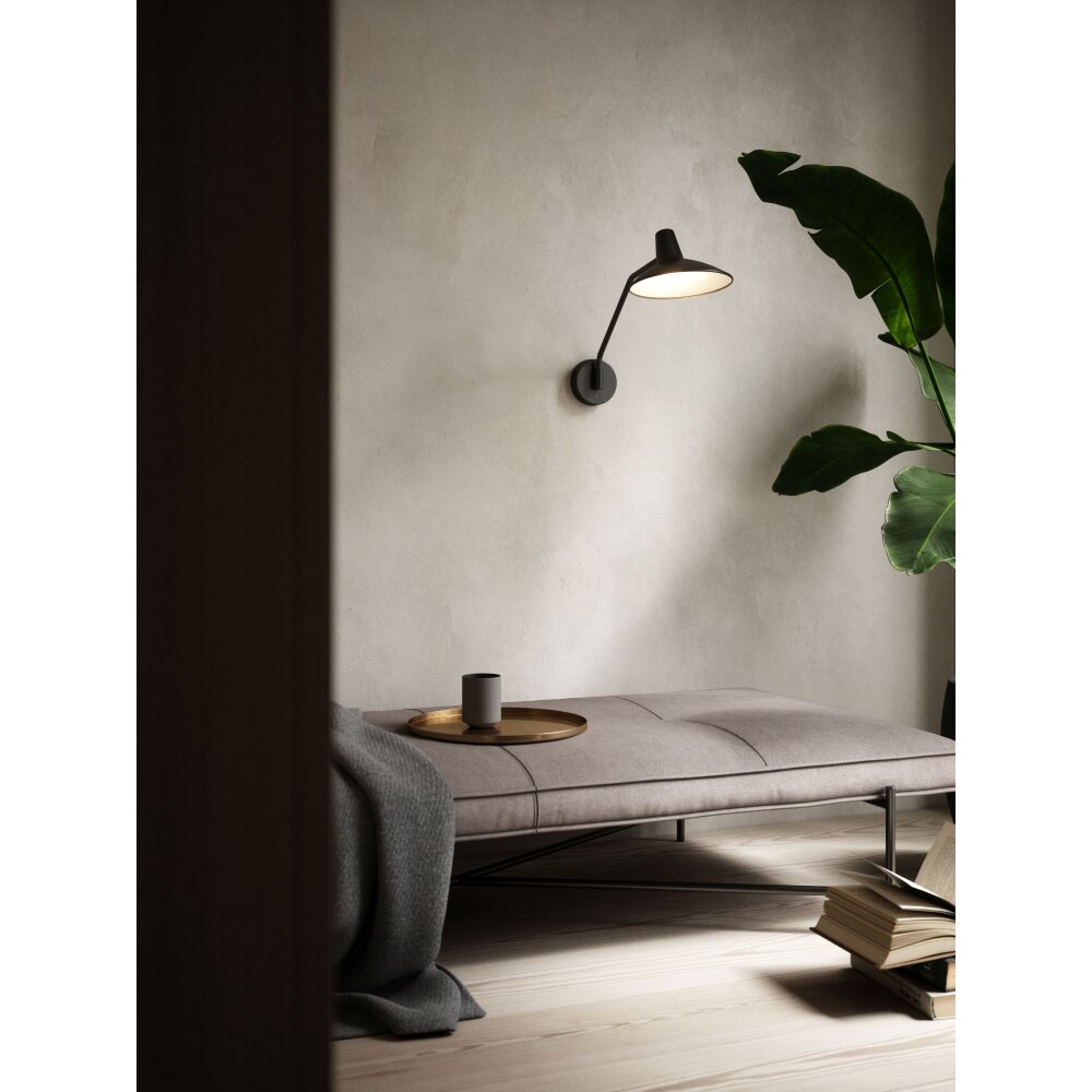 Design For The People by Nordlux DARCI Vägglampa Svart, 1-ljuskällor main product photo