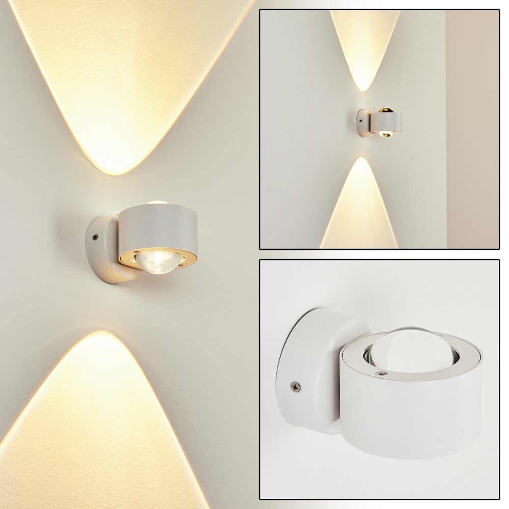 Andersro vägglampa utomhus LED Vit, 2-ljuskällor main product photo