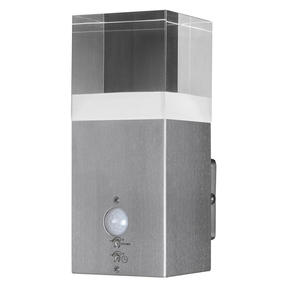 Ledvance ENDURA vägglampa utomhus LED Rostfritt stål, 1-ljuskällor, Rörelsedetektor main product photo