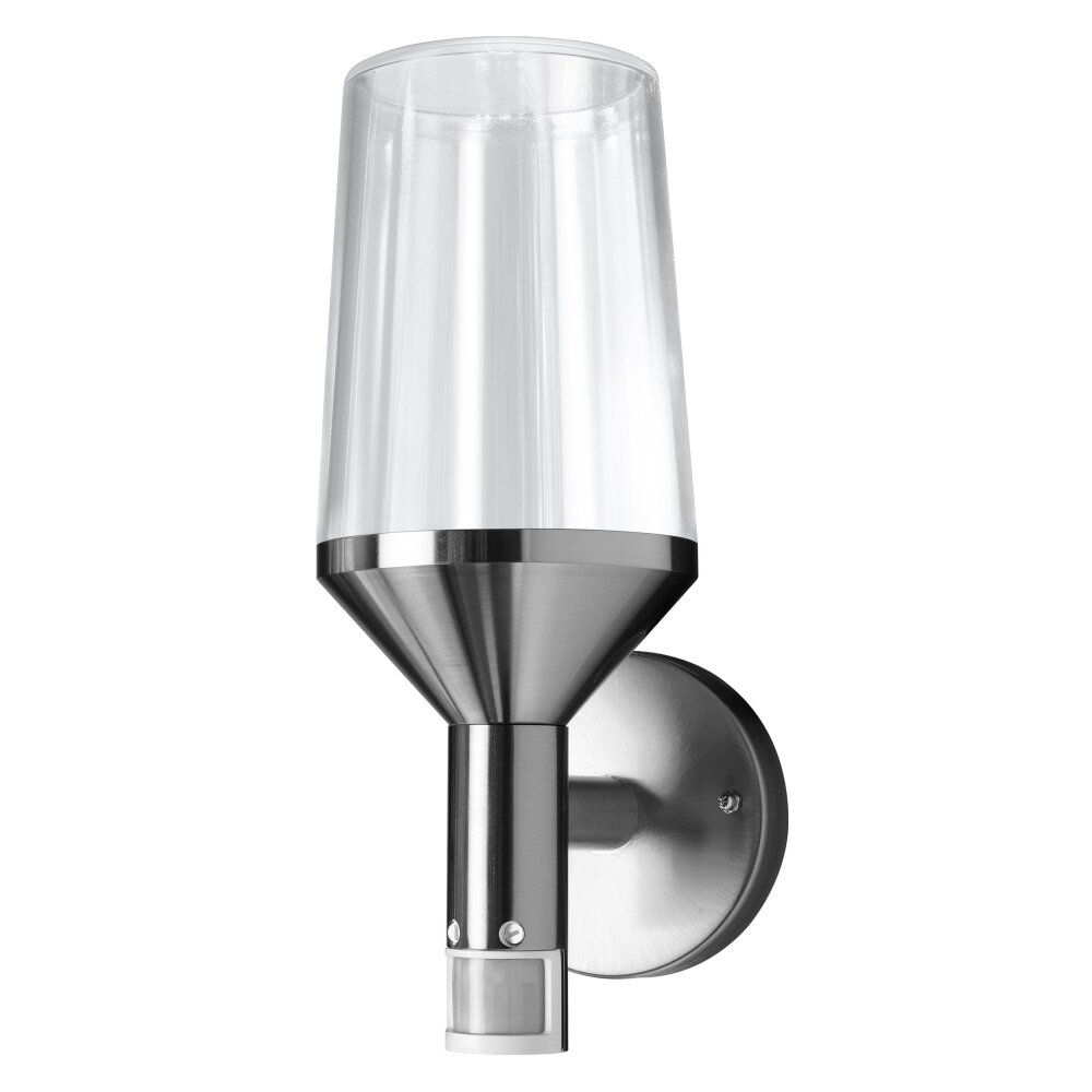 Ledvance ENDURA vägglampa utomhus Rostfritt stål, 1-ljuskällor, Rörelsedetektor main product photo