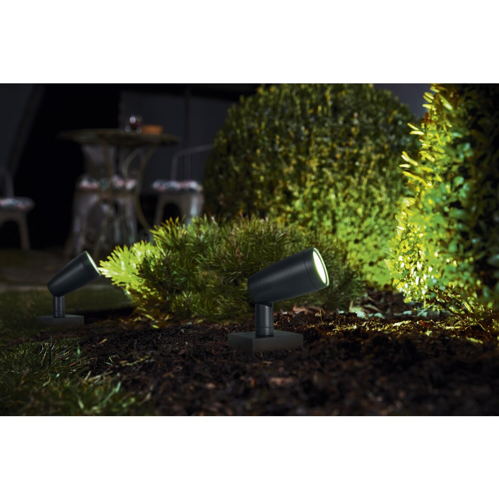 Ledvance SPOT vägglampa utomhus LED Grått, 1-ljuskällor, Färgväxlare main product photo