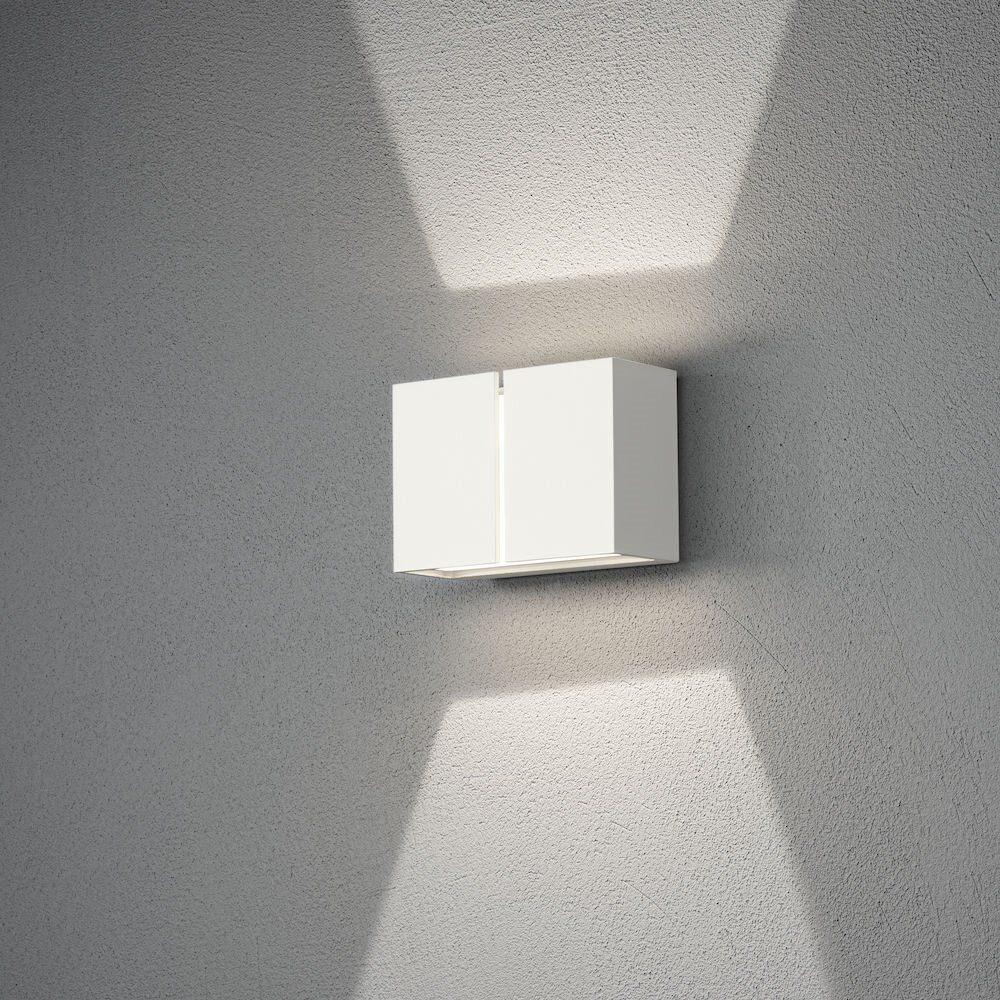Konstsmide Lampor Pavia vägglampa utomhus LED Vit, 4-ljuskällor main product photo