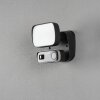 Konstsmide Lampor Camera-Smart-Light vägglampa utomhus LED Svart, 1-ljuskällor, Rörelsedetektor