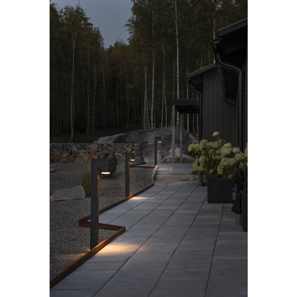 Konstsmide Lampor Pollux gångvägslampa Svart, 1-ljuskällor main product photo