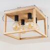 Torreglia Taklampa Brun, Svart, 4-ljuskällor
