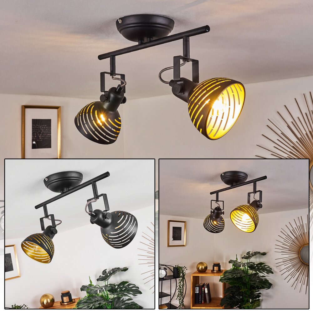 Osina Taklampa, Takstrålkastare Svart, 2-ljuskällor main product photo