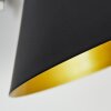 Upiano Vägglampa, Läslampa Krom, Svart, 1-ljuskällor