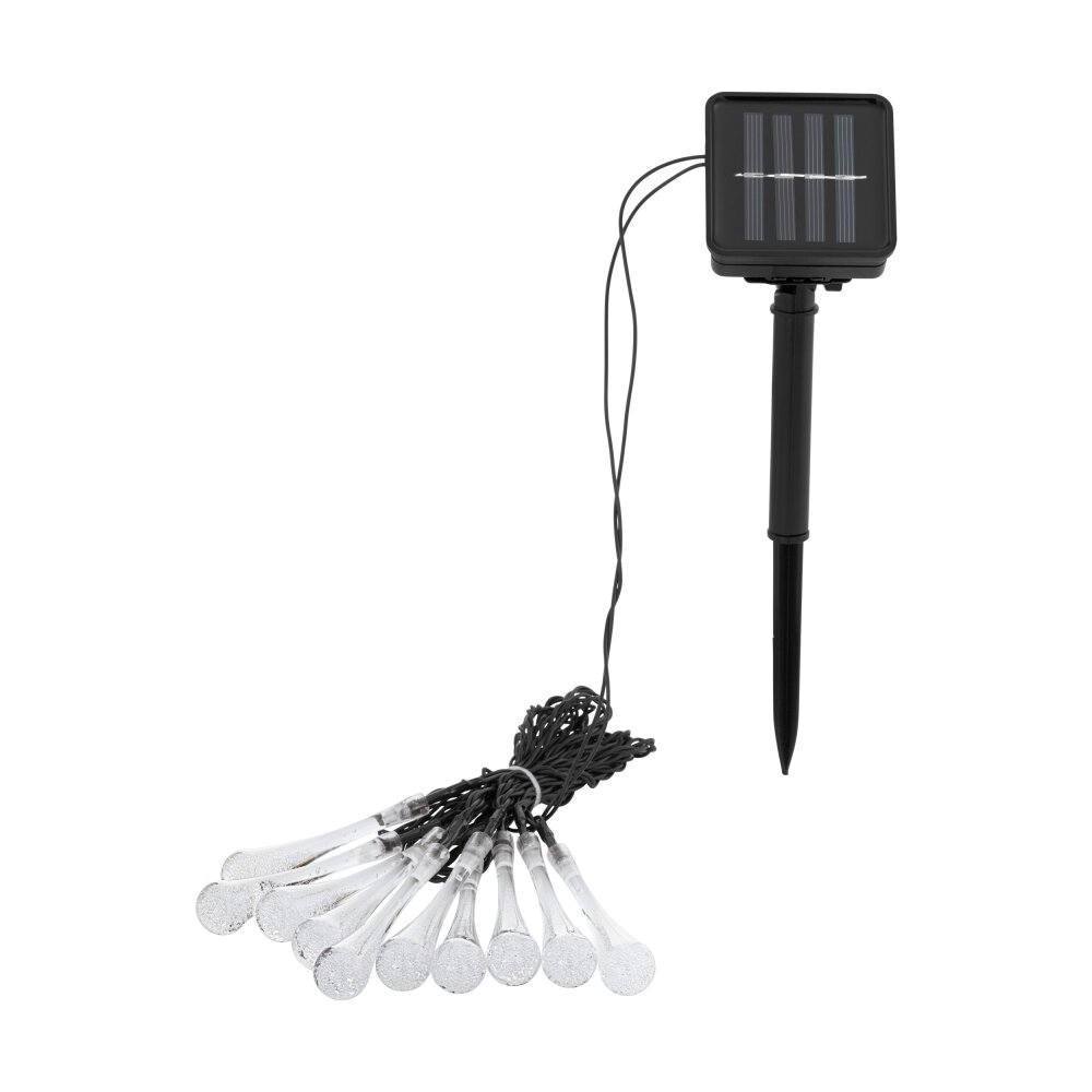 Eglo ICE dekorativ belysning, Solcellslampa LED Genomskinlig, klar, 10-ljuskällor, Färgväxlare main product photo
