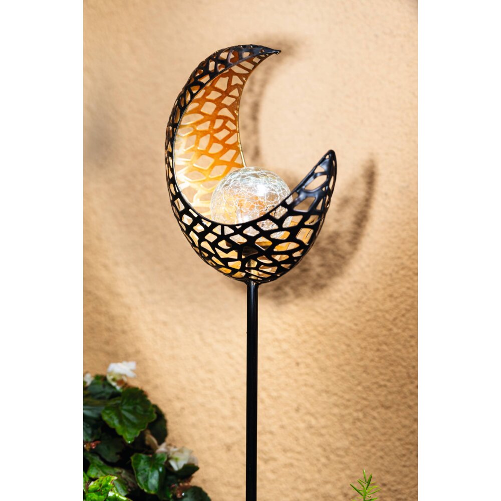 Eglo Lampor KNOSPE dekorativ belysning, Solcellslampa LED Guld, Svart, 1-ljuskällor main product photo