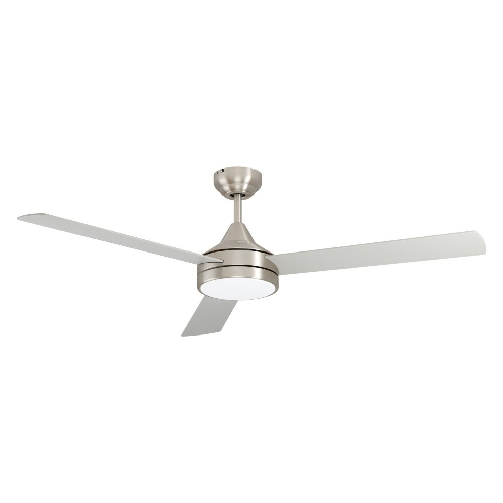 Eglo SESIMBRA Takfläkt med belysning LED Nickel matt, 1-ljuskällor main product photo