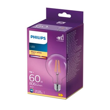 Philips Lampor E27 LED 7 Watt varmvit 806 Lumen