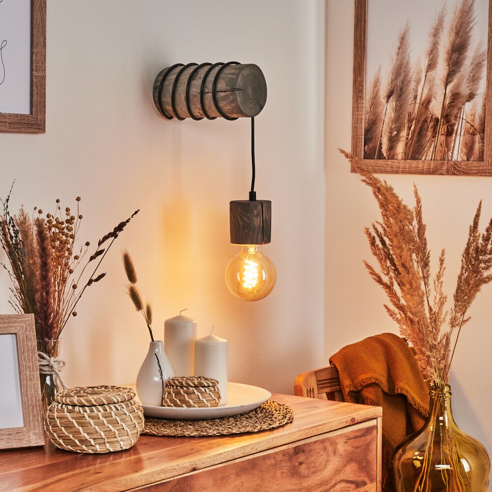 Canedo Vägglampa Brun, 1-ljuskällor main product photo