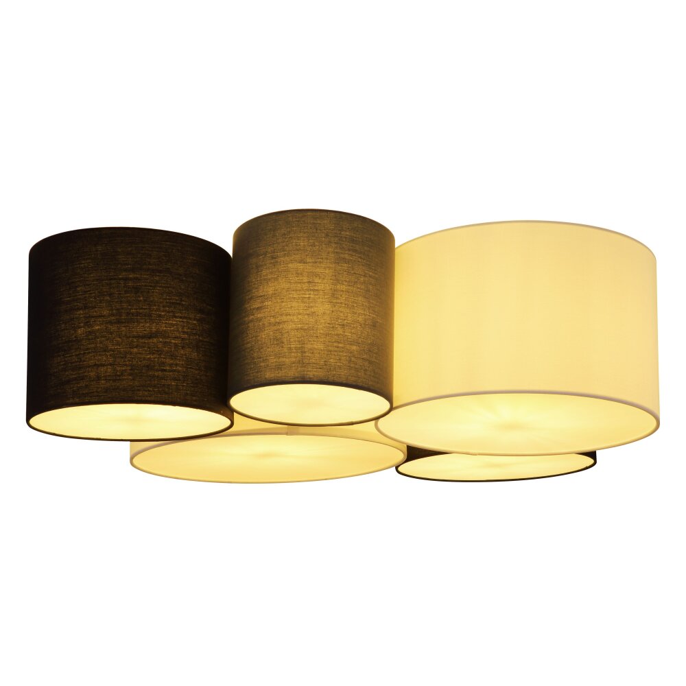 Globo MAKKI Taklampa Vit, 5-ljuskällor main product photo