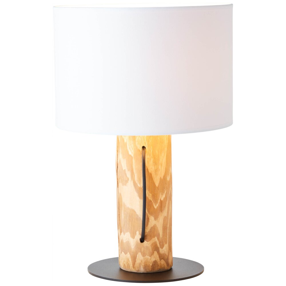 Brilliant Lampor Jimena Bordslampa Trä ljus, Svart, 1-ljuskällor main product photo