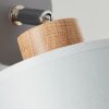 Brilliant Vonnie Vägglampa Grått, Trä ljus, 1-ljuskällor