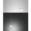 Fabas Luce Isabella Pendelbelysning LED Krom, Vit, 1-ljuskällor