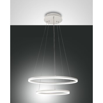 Fabas Luce Giotto Pendelbelysning LED Vit, 1-ljuskällor