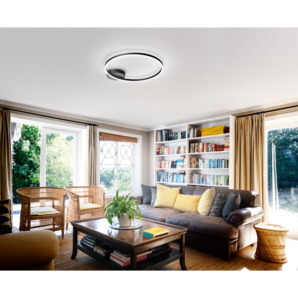 Fabas Luce Giotto Taklampa LED Svart, 1-ljuskällor main product photo