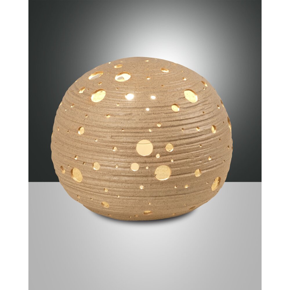 Fabas Luce Corvara Bordslampa Khaki, 1-ljuskällor main product photo