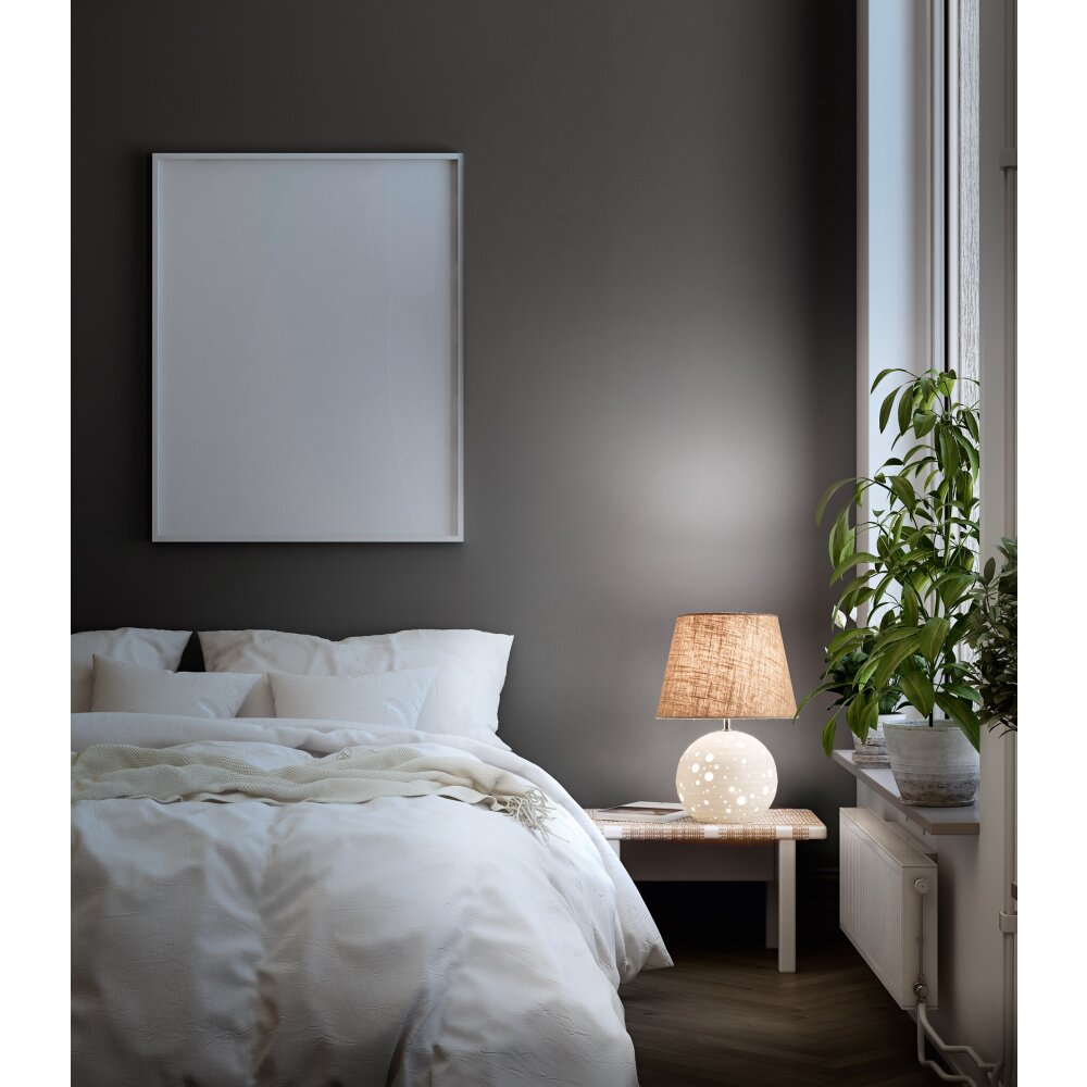 Fabas Luce Corvara Bordslampa Vit, 2-ljuskällor main product photo