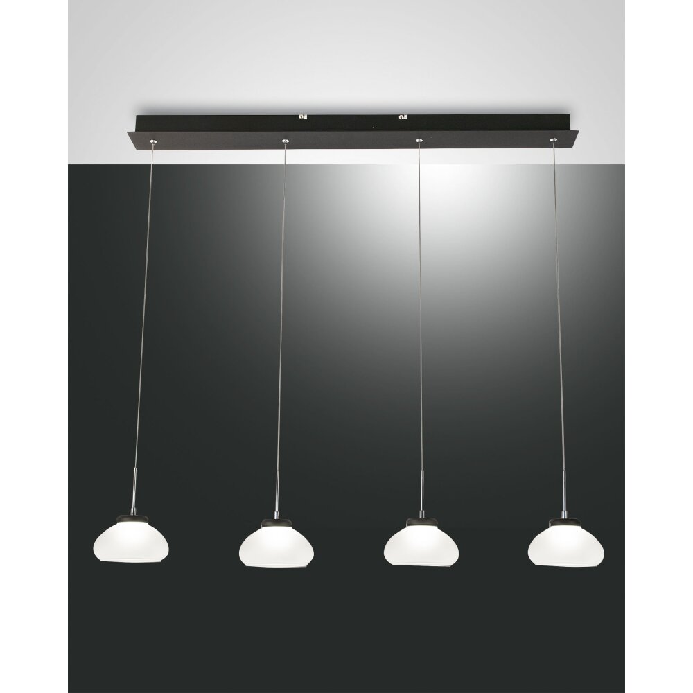 Fabas Luce Arabella Pendelbelysning LED Svart, 4-ljuskällor main product photo