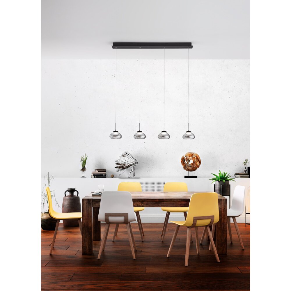 Fabas Luce Arabella Pendelbelysning LED Svart, 4-ljuskällor main product photo