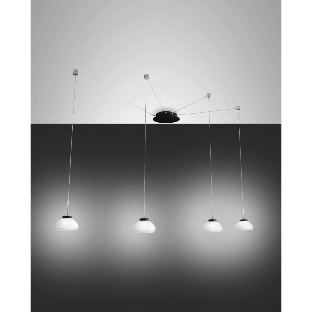 Fabas Luce Arabella Pendelbelysning LED Svart, 4-ljuskällor main product photo