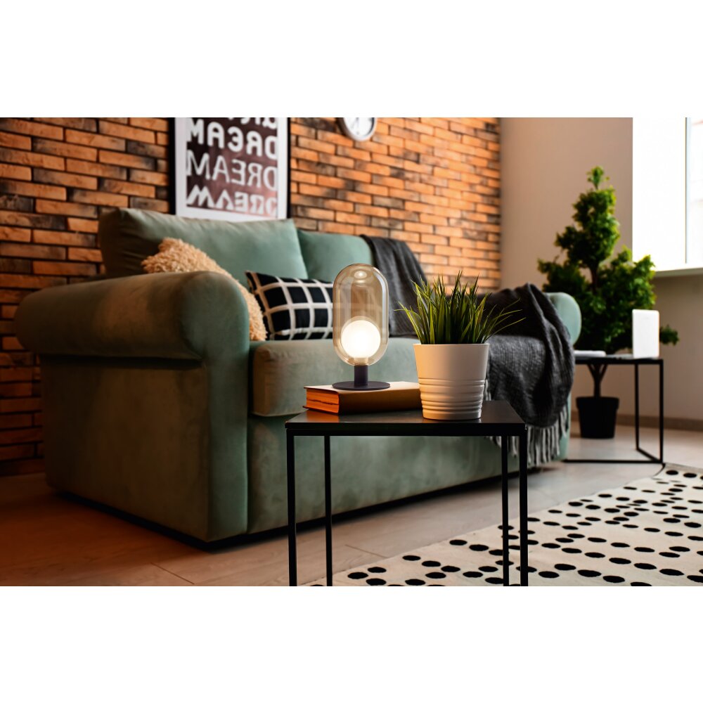 Fabas Luce Gubbio Bordslampa LED Svart, 1-ljuskällor main product photo