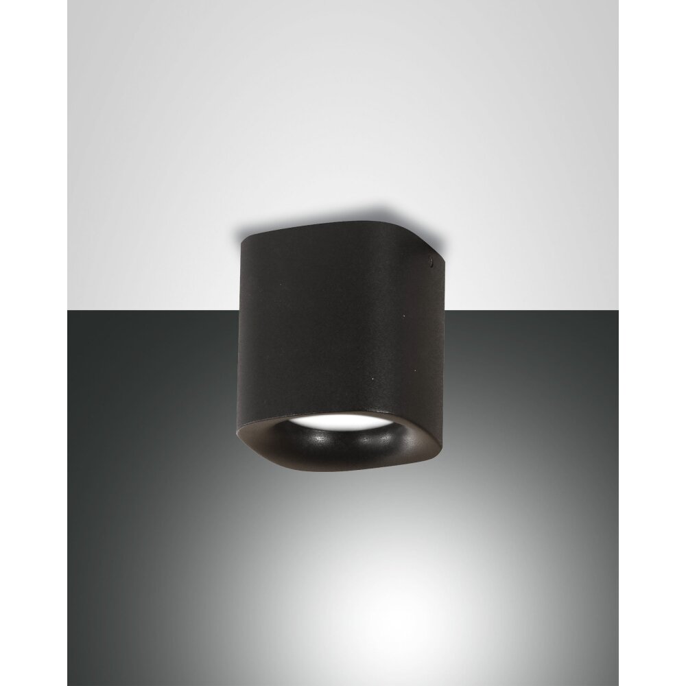 Fabas Luce Smooth Spotlight för utomhusbruk Svart, 1-ljuskällor main product photo