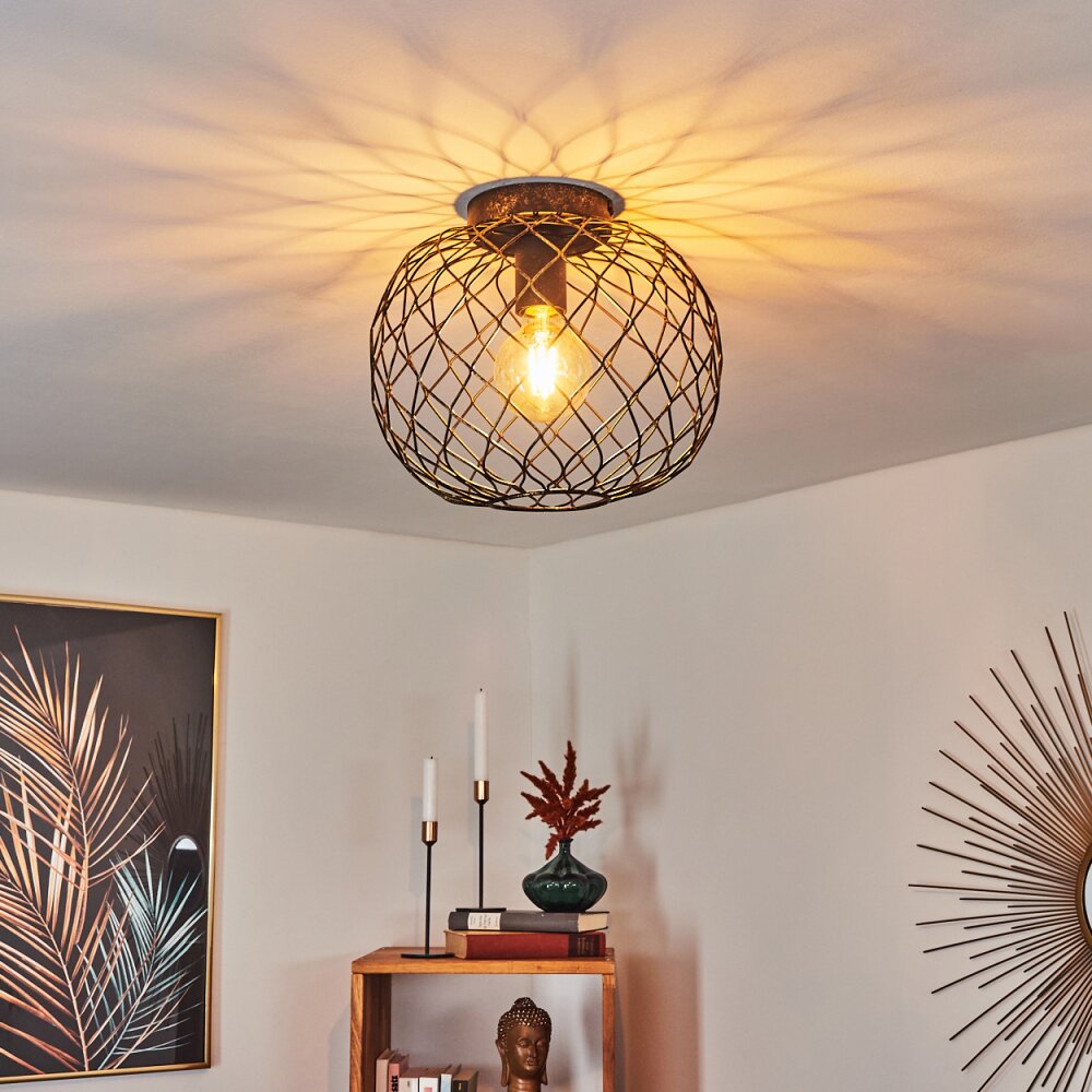 Nordslesvig Taklampa Guld, Svart, 1-ljuskällor main product photo
