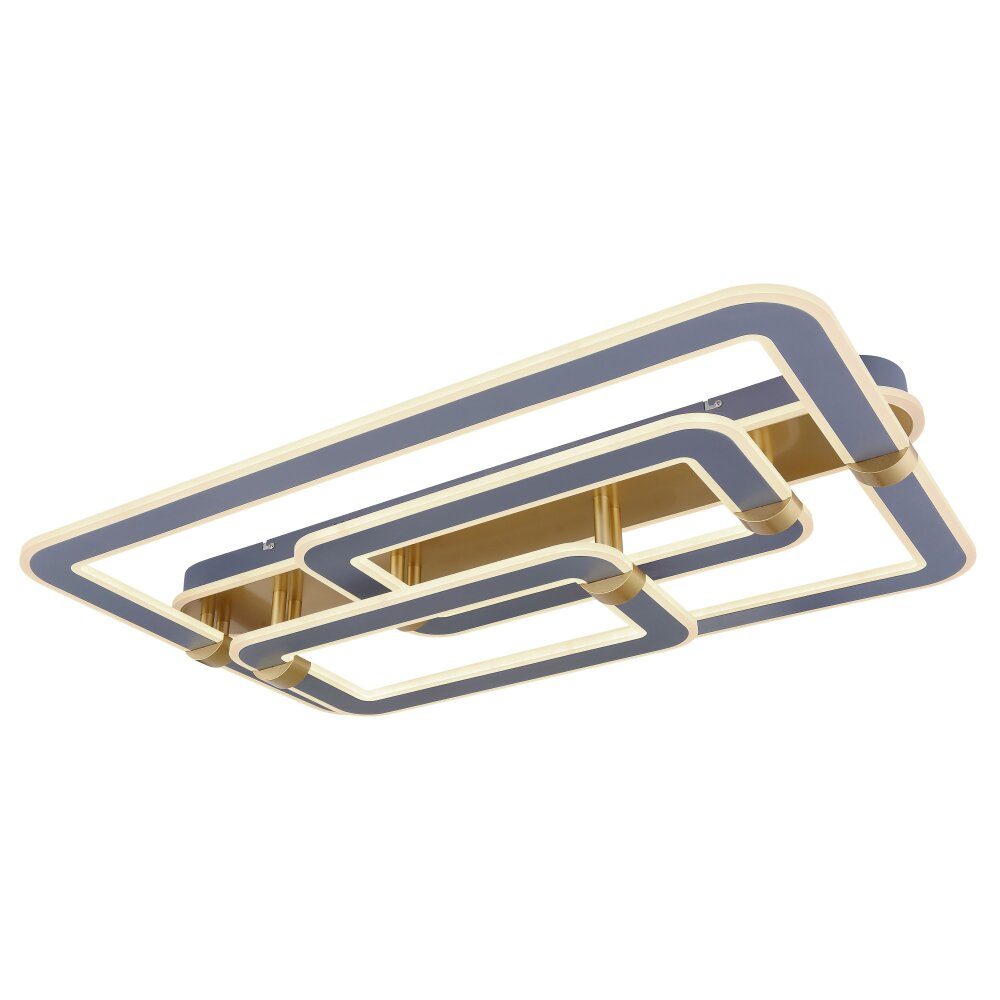 Globo MARGY Taklampa LED Guld, Grått, 1-ljuskällor, Fjärrkontroll main product photo