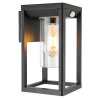 Globo CANDELA vägglampa utomhus Svart, 1-ljuskällor