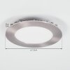Finsrud Infälld lampa LED Nickel matt, 1-ljuskällor