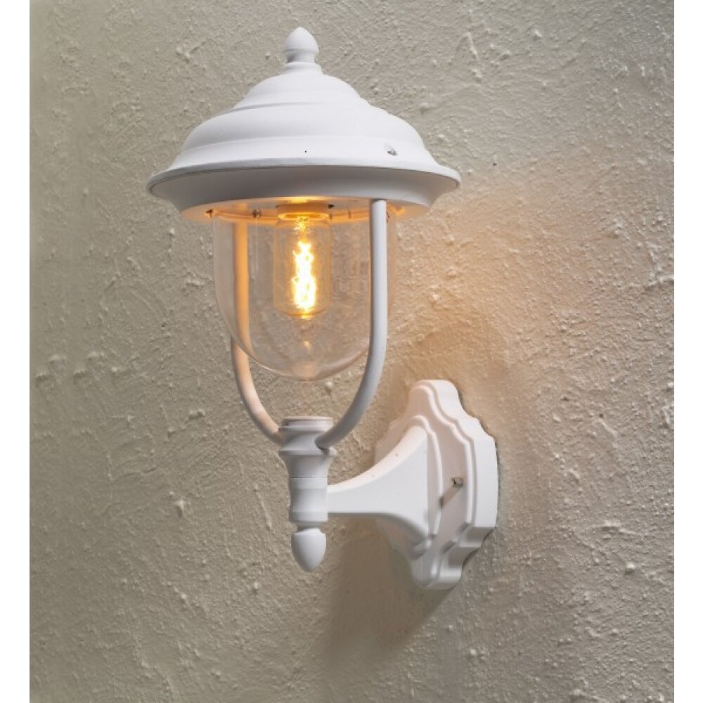 Konstsmide Lampor Parma Vägglampa Vit, 1-ljuskällor main product photo