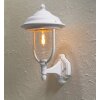 Konstsmide Lampor Parma vägglampa utomhus, Vägglampa Vit, 1-ljuskällor