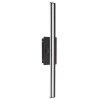 Globo VIGGO Vägglampa LED Aluminium, Svart, 1-ljuskällor
