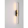 Globo VIGGO Vägglampa LED Aluminium, Svart, 1-ljuskällor
