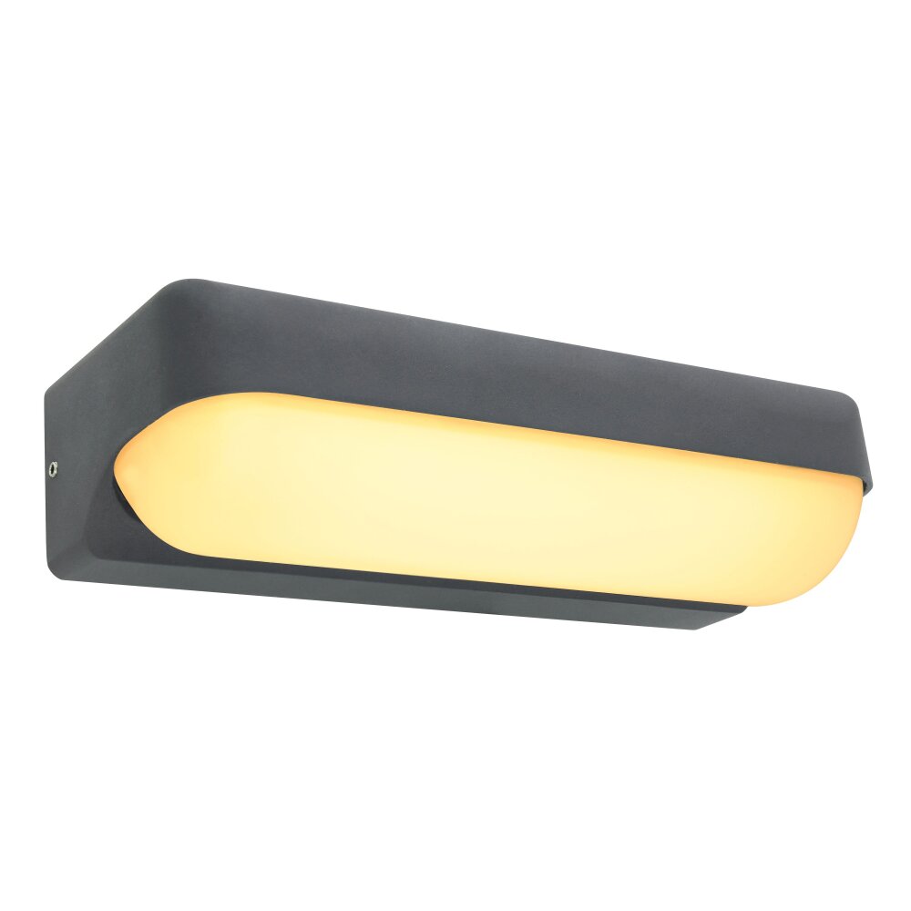 Globo HONNA vägglampa utomhus LED Antracit, 1-ljuskällor main product photo