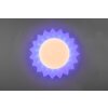 Reality Sunflower Taklampa LED Vit, 2-ljuskällor, Fjärrkontroll, Färgväxlare