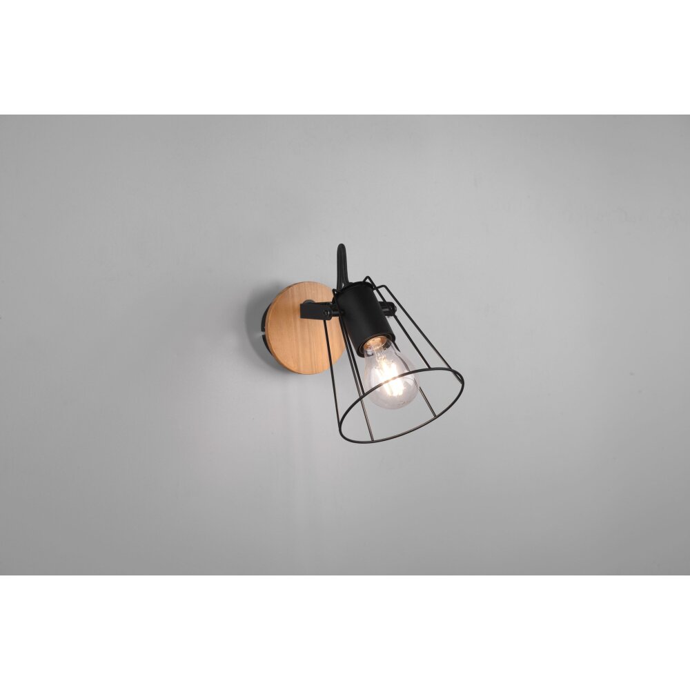 Reality Jaipur Vägglampa Svart, 1-ljuskällor main product photo