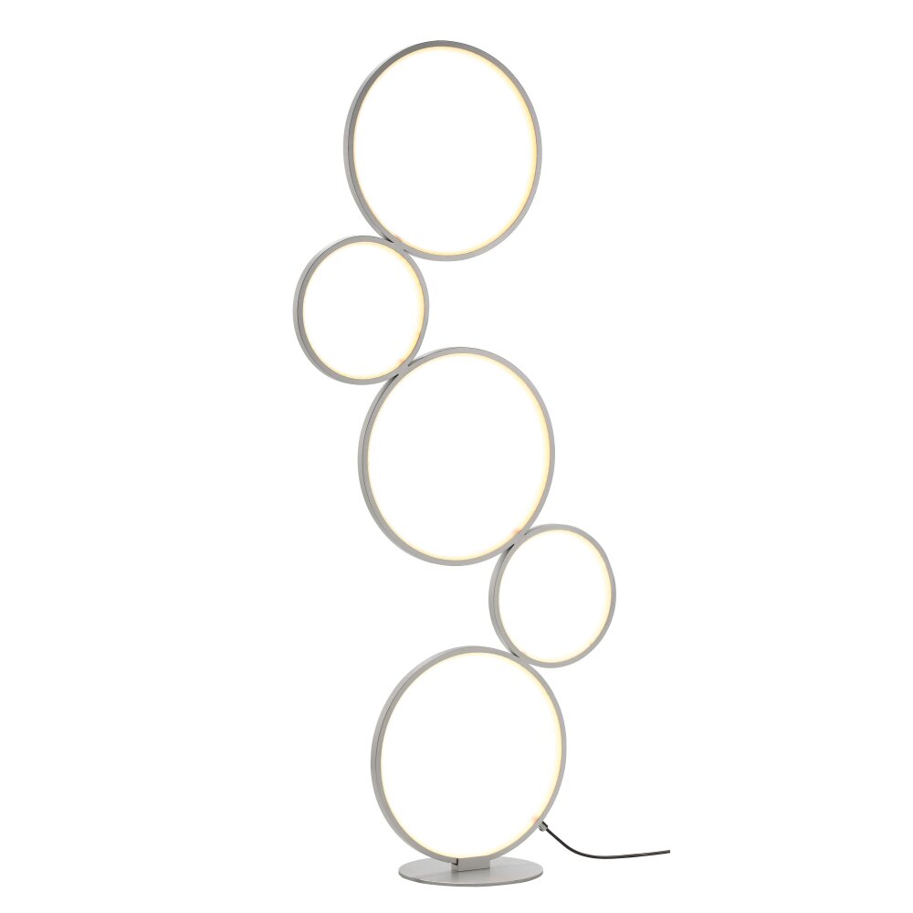 Trio Lampor Rondo Golvlampa LED Silver, 1-ljuskällor main product photo