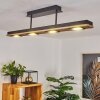 Giresta Taklampa LED Svart, 4-ljuskällor