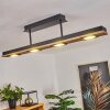 Giresta Taklampa LED Svart, 4-ljuskällor