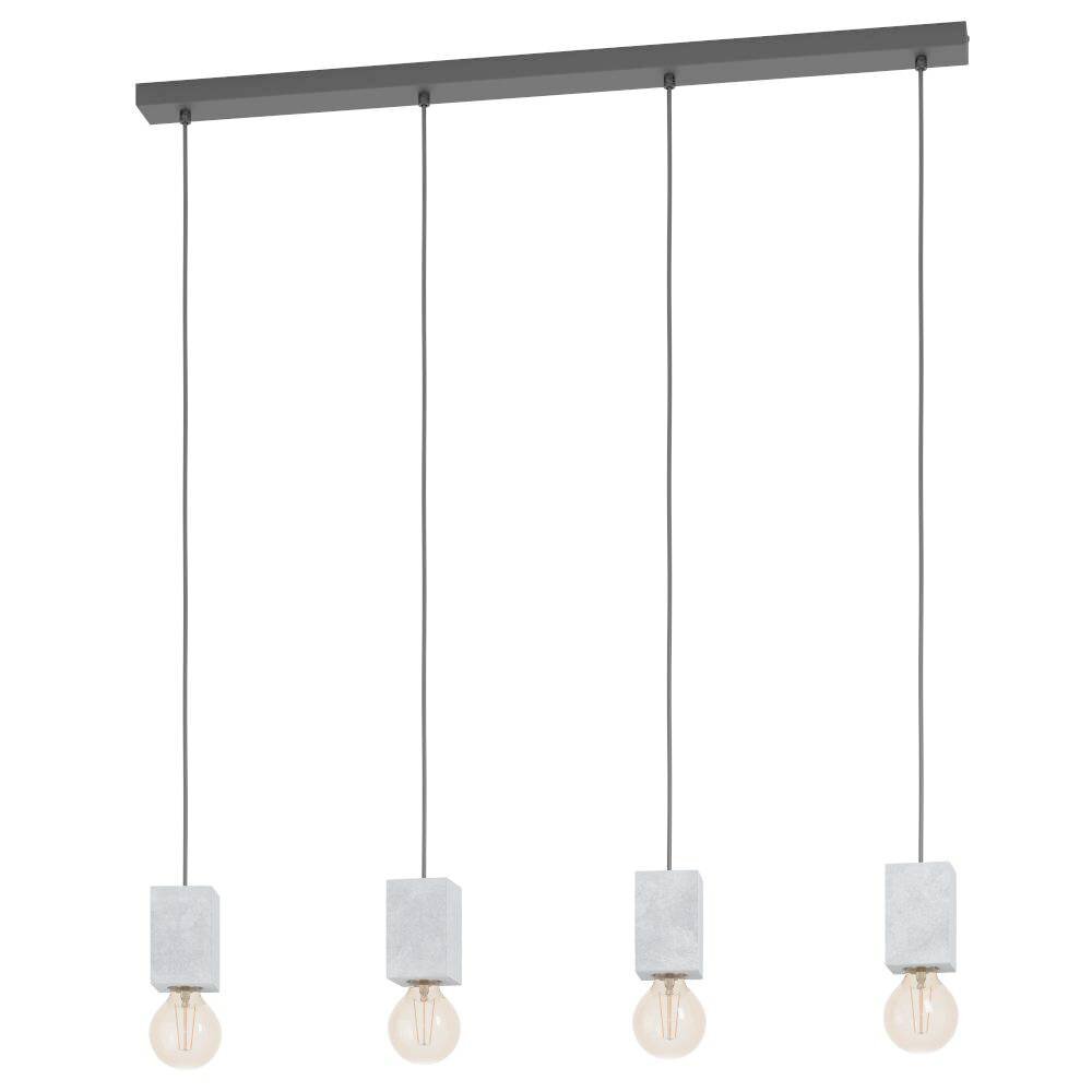 Eglo PRESTWICK Pendelbelysning Svart, 4-ljuskällor main product photo