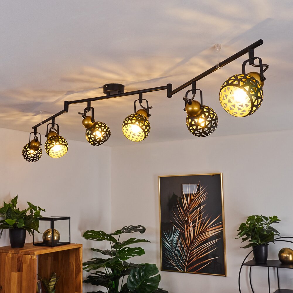 Gomsrud Taklampa, Takstrålkastare Svart, 6-ljuskällor main product photo