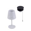 Leuchten Direkt MANDY Bordslampa LED Vit, 1-ljuskällor